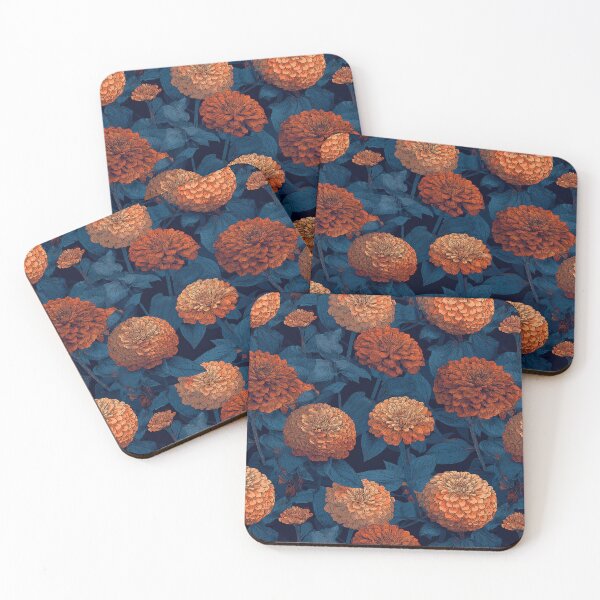 Item preview, Lush Zinnia Flower  - Flower Garden Pattern - Gifts For Teenage Girls designed and sold by RoyalStarsPatts.