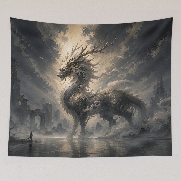 Item preview, Kirin – Guardian of the Ancient Ruins designed and sold by ChromaRune.