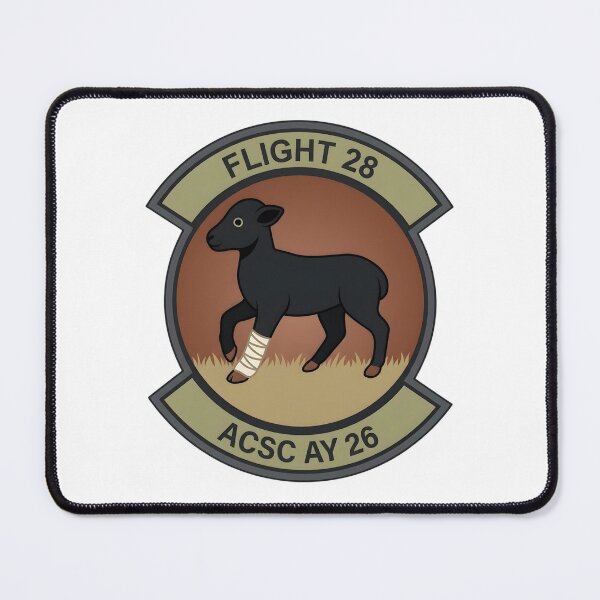 Item preview, USAF Air Command and Staff College Flight 28 "ACSC AY 26" Class Patch designed and sold by CharlieDesings.