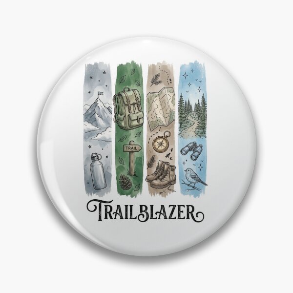 Artikelvorschau, Trailblazer Bergwandern Natur entworfen und verkauft von Tiffany Roy.
