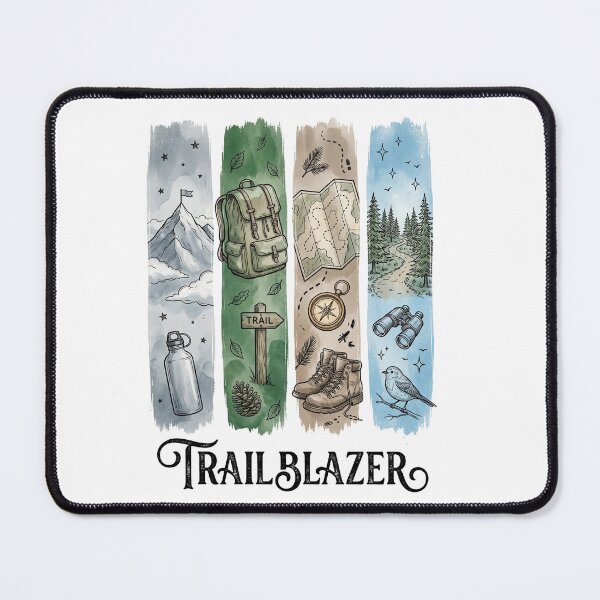 Item preview, Trailblazer Mountain Hiking Nature designed and sold by Roy & Tiffany.