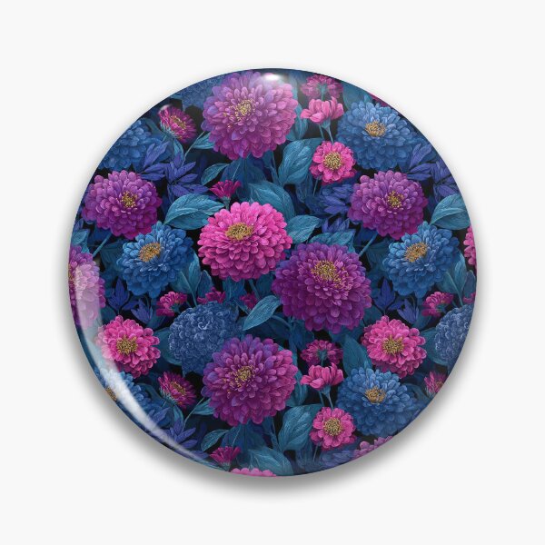 Item preview, Beautiful Zinnia  - Retro Flower Floral - Gifts For Wife designed and sold by RoyalStarsPatts.
