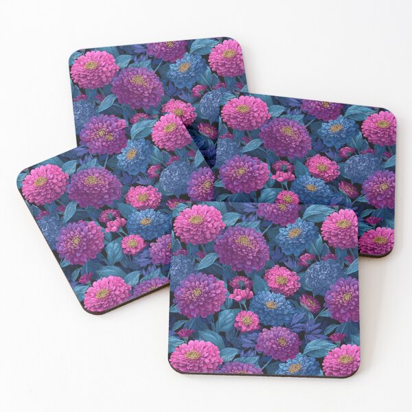 Item preview, Beautiful Zinnia  - Retro Flower Floral - Gifts For Wife designed and sold by RoyalStarsPatts.