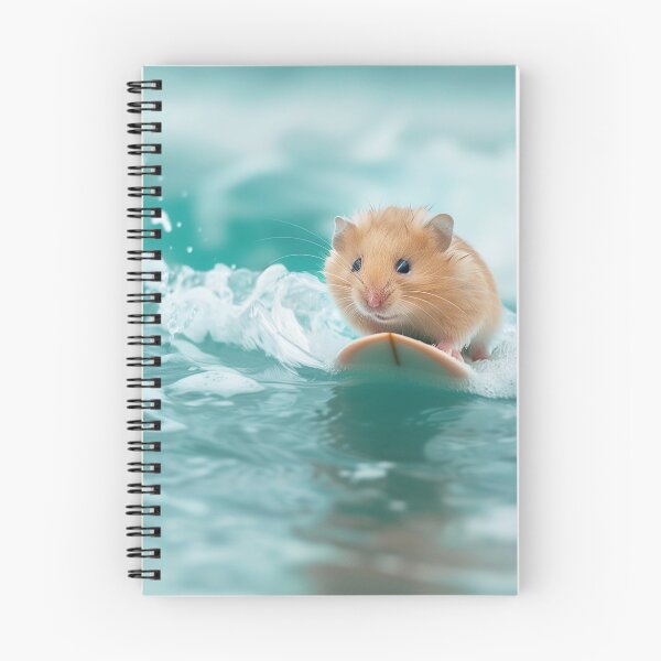 Item preview, Cute Surfing Hamster - Summer Wave Adventure designed and sold by cutepid.