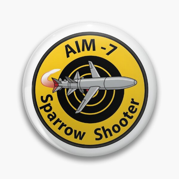 Item preview, US Military AIM-7 Sparrow Shooter Commemorative Missile Patch designed and sold by CharlieDesings.