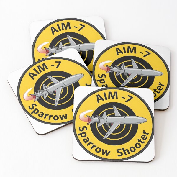 Item preview, US Military AIM-7 Sparrow Shooter Commemorative Missile Patch designed and sold by CharlieDesings.