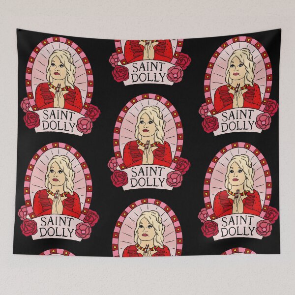 Item preview, Saint Dolly Retro Pop Art Design designed and sold by phoebelevine.