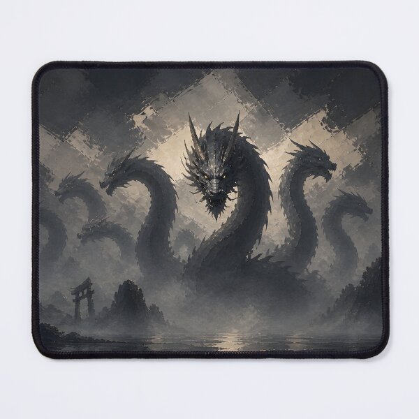 Item preview, Yamata no Orochi – Eight-Headed Serpent of the Storm designed and sold by ChromaRune.