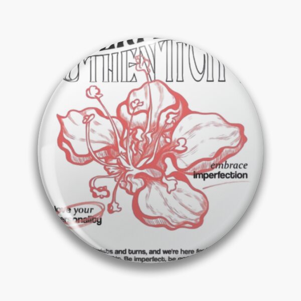 Item preview, Imperfection Authenticity – Embrace Yourself Floral Design designed and sold by WATEKE.