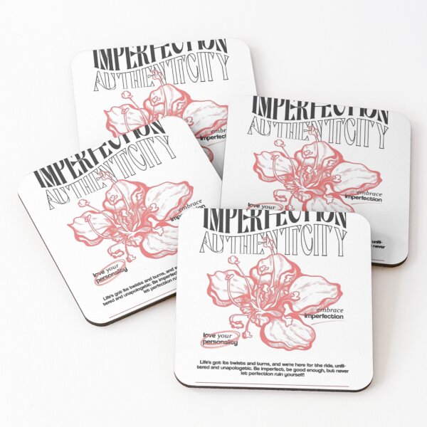 Item preview, Imperfection Authenticity – Embrace Yourself Floral Design designed and sold by WATEKE.