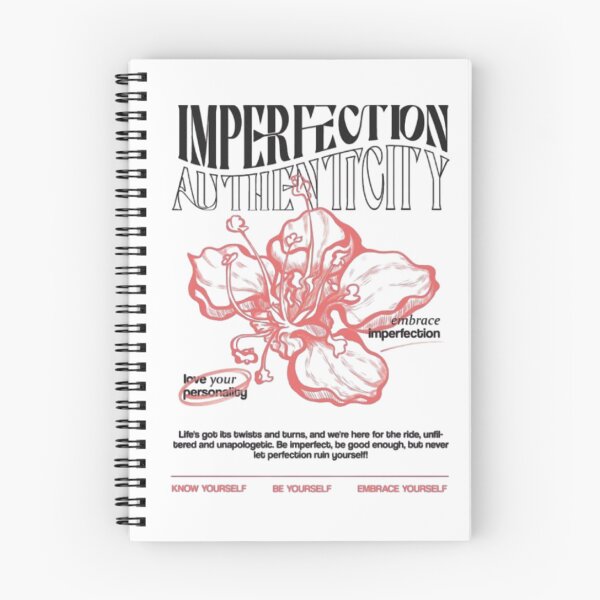 Item preview, Imperfection Authenticity – Embrace Yourself Floral Design designed and sold by WATEKE.
