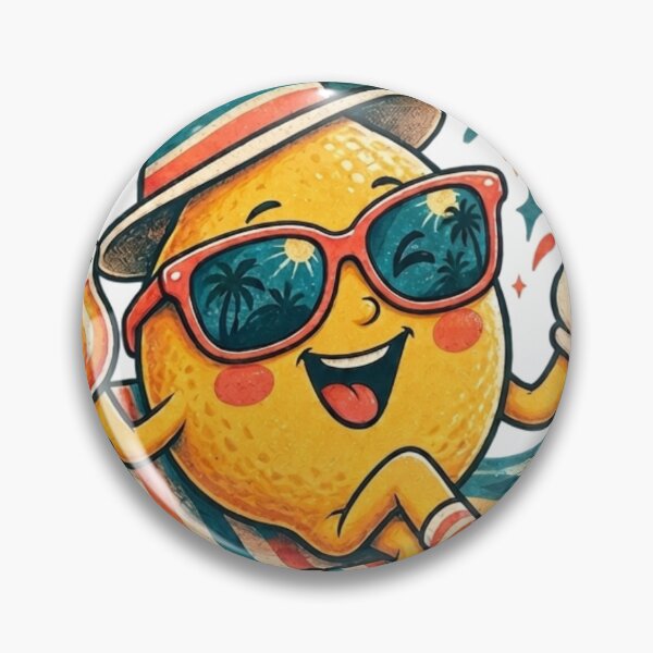 Item preview, Citrus State of Mind – Funny Summer Lemon Beach Retro Design designed and sold by @SHINTOSARTSTORE.