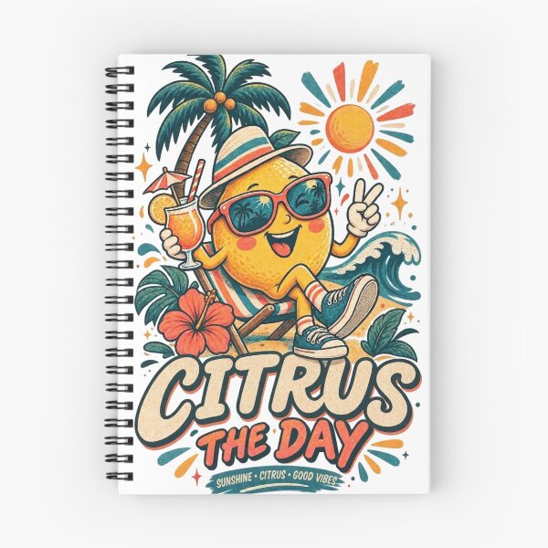 Item preview, Citrus State of Mind – Funny Summer Lemon Beach Retro Design designed and sold by @SHINTOSARTSTORE.