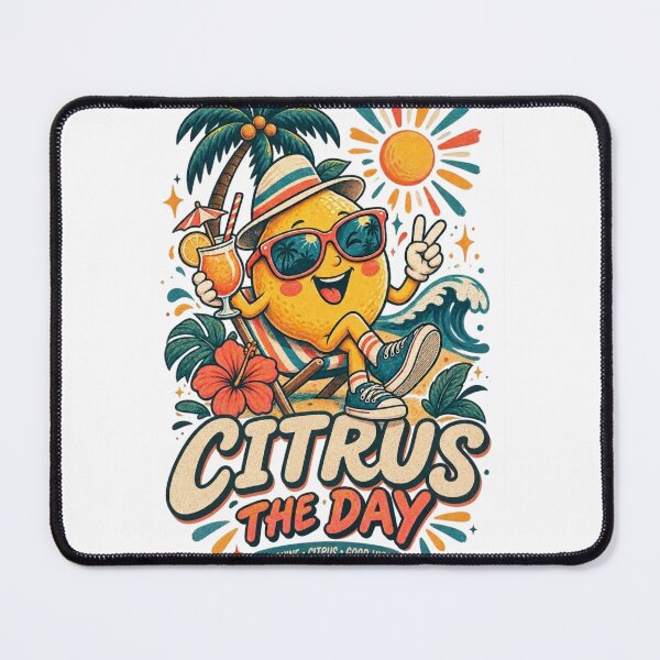Item preview, Citrus State of Mind – Funny Summer Lemon Beach Retro Design designed and sold by @SHINTOSARTSTORE.