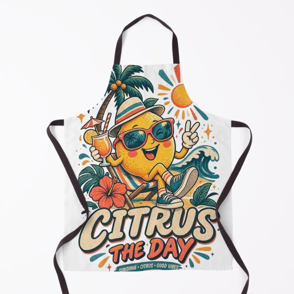 Item preview, Citrus State of Mind – Funny Summer Lemon Beach Retro Design designed and sold by @SHINTOSARTSTORE.
