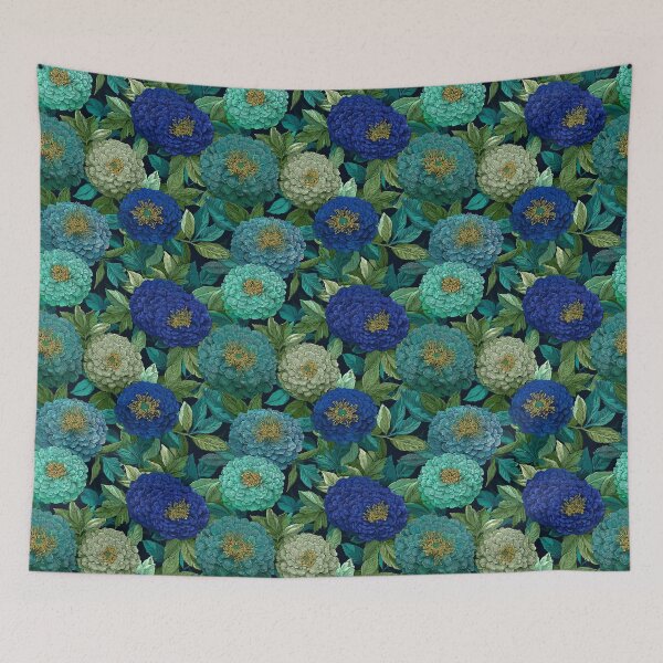 Item preview, Exotic Zinnia Print  - Birth Flower Pattern - Gifts For Women designed and sold by RoyalStarsPatts.