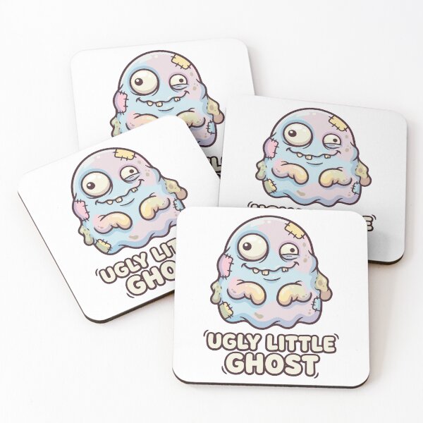 Item preview, HALLOWEEN Ugly Little Ghost - Cute Creepy Kawaii Halloween Monster designed and sold by Uglyandcute.