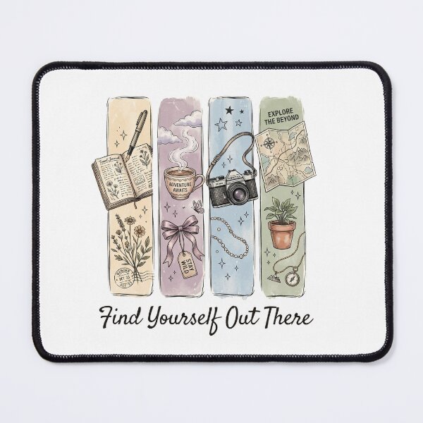 Item preview, Find Yourself Adventure Nature designed and sold by Roy & Tiffany.