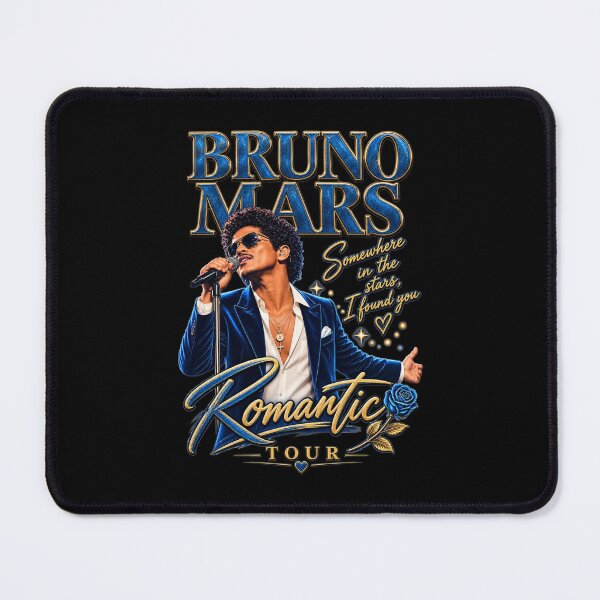 Item preview, Bruno The Romantic Tour Romantic Music Graphic designed and sold by thefirstbroo.