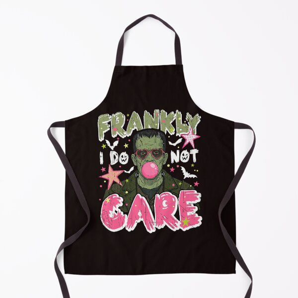 Item preview, Frankenstein Blowing I Dont Care Halloween Pop Art designed and sold by ImeldaSparks.