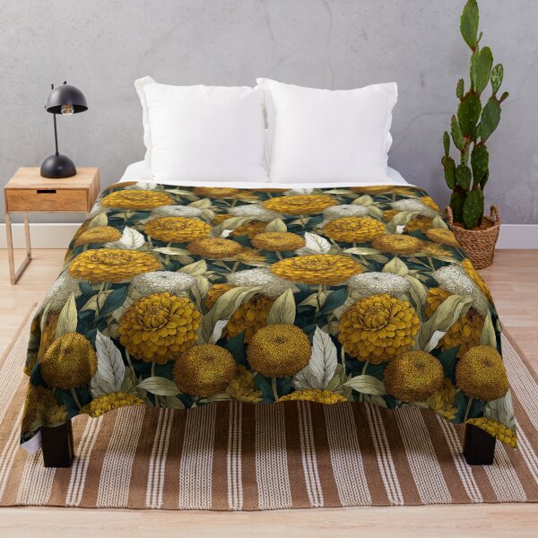 Item preview, Petaled Zinnia Print - Birth Flower Pattern - Graduation Gifts designed and sold by RoyalStarsPatts.