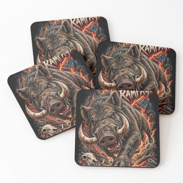 Item preview, BOAR RAMPAGE designed and sold by KrungiT Design .