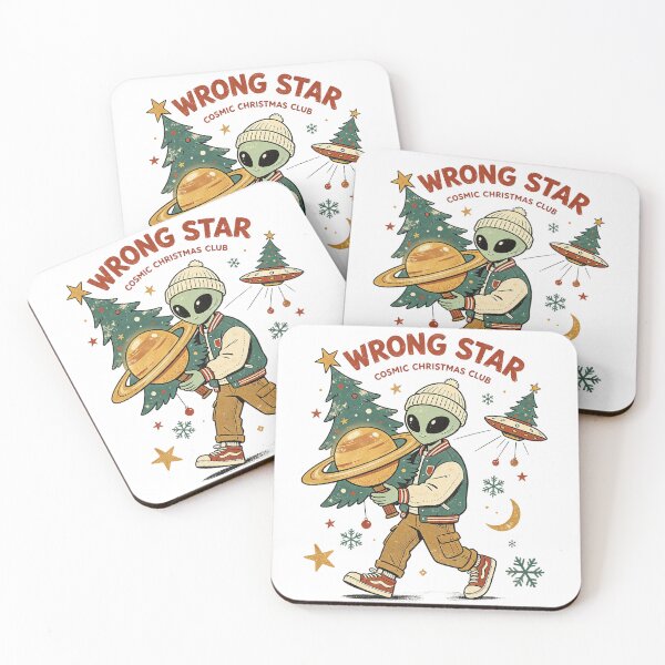 Item preview, Wrong Star Christmas Alien Adventure designed and sold by NatalieJeans.
