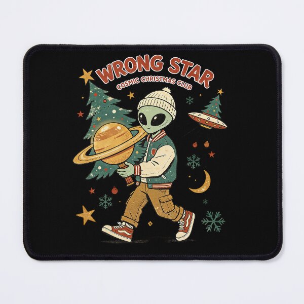 Item preview, Wrong Star Christmas Alien Adventure designed and sold by NatalieJeans.