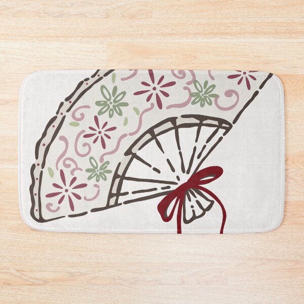 Item preview, Vintage Floral Fan designed and sold by Blom & Co..