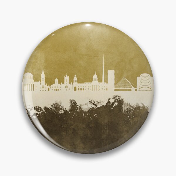Artikelvorschau, Skyline von Dublin, Irland entworfen und verkauft von ArtPrints.