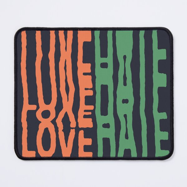 Item preview, Love and Hate Typographic Analog Slit-Scan Type designed and sold by rutmerdesign.