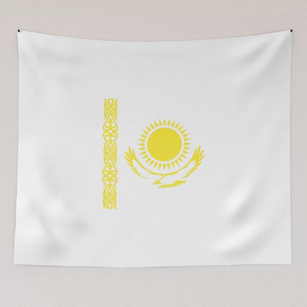 Item preview, Kazakhstan National KZ Flag Emblem designed and sold by shitpostee.