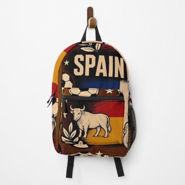 Item preview, Spain vs France Retro Football Art Poster designed and sold by Nexus Space.