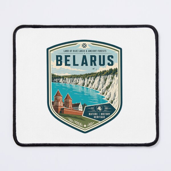 Item preview, Land Of Blue Lakes & Ancient Forests Belarus Eastern European Travel Heritage designed and sold by Simsimah26Parks.