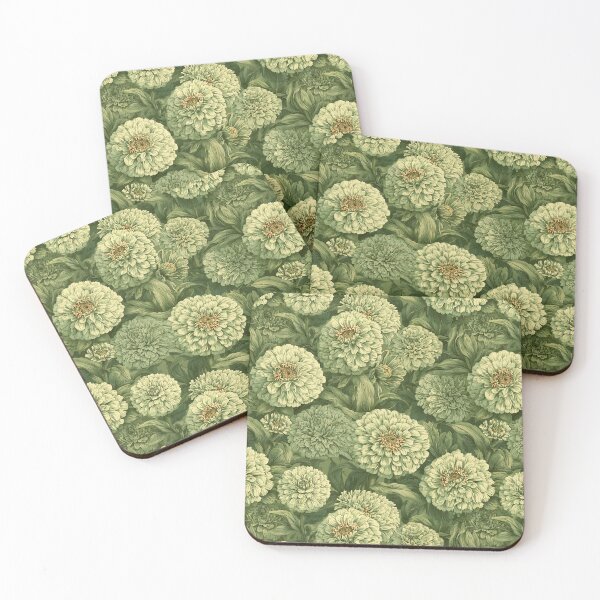 Item preview, Petaled Zinnia - Tropical Flower Pattern - Housewarming Gifts designed and sold by RoyalStarsPatts.