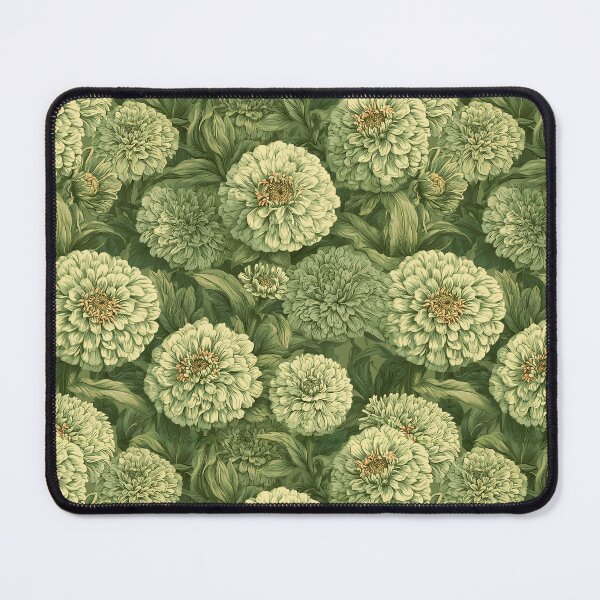 Item preview, Petaled Zinnia - Tropical Flower Pattern - Housewarming Gifts designed and sold by RoyalStarsPatts.
