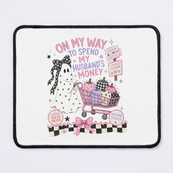 Item preview, Ghostly Shopping Spree Halloween Humor designed and sold by phoebelevine.