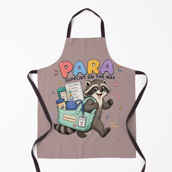 Item preview, Paraprofessional Raccoon Support designed and sold by MOCH- ART.
