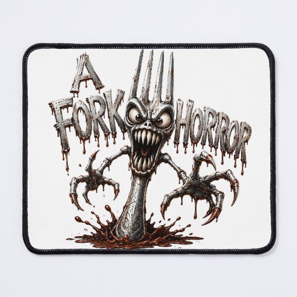 Item preview, A Fork Horror - Funny Scary Monster Fork Horror Comedy designed and sold by HorrorWorldWeb.