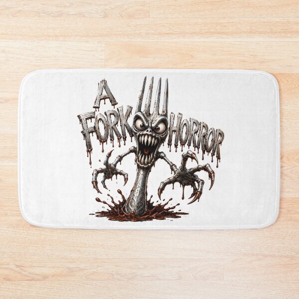 Item preview, A Fork Horror - Funny Scary Monster Fork Horror Comedy designed and sold by HorrorWorldWeb.