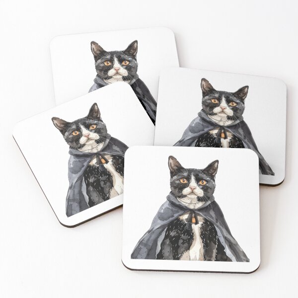 Item preview, Cat | Black & White Cat | Minimal Pet Aesthetic Art designed and sold by Mandayartstudio.