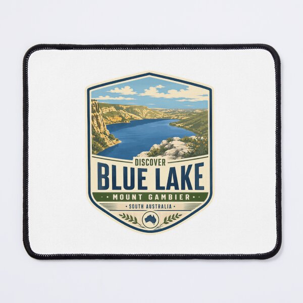 Item preview, Discover Blue Lake Mount Gambier South Australia Travel Souvenir designed and sold by Simsimah26Parks.