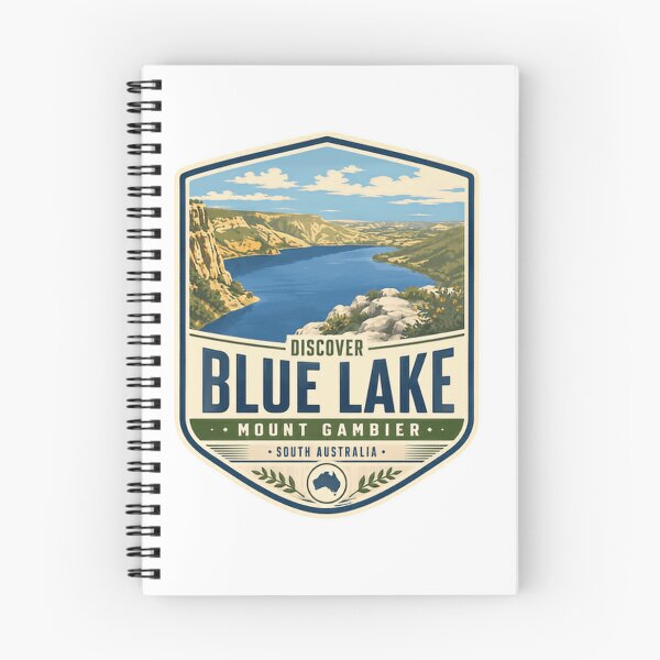 Item preview, Discover Blue Lake Mount Gambier South Australia Travel Souvenir designed and sold by Simsimah26Parks.