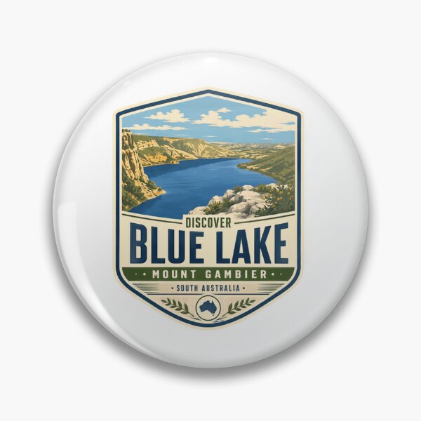 Item preview, Discover Blue Lake Mount Gambier South Australia Travel Souvenir designed and sold by Simsimah26Parks.