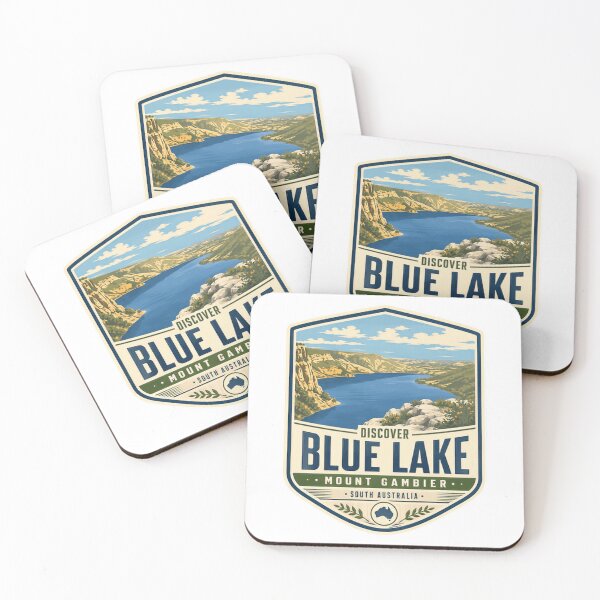 Item preview, Discover Blue Lake Mount Gambier South Australia Travel Souvenir designed and sold by Simsimah26Parks.
