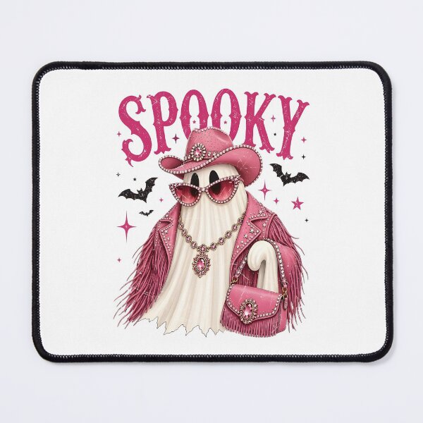 Item preview, Spooky Cowboy Ghost Pink Aesthetic designed and sold by phoebelevine.