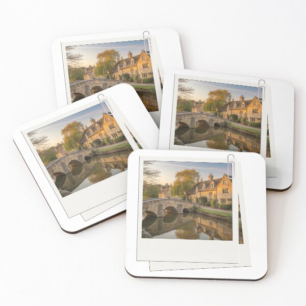 Item preview, Rustic Stone Bridge Village Polaroid designed and sold by ilhamnohaw.