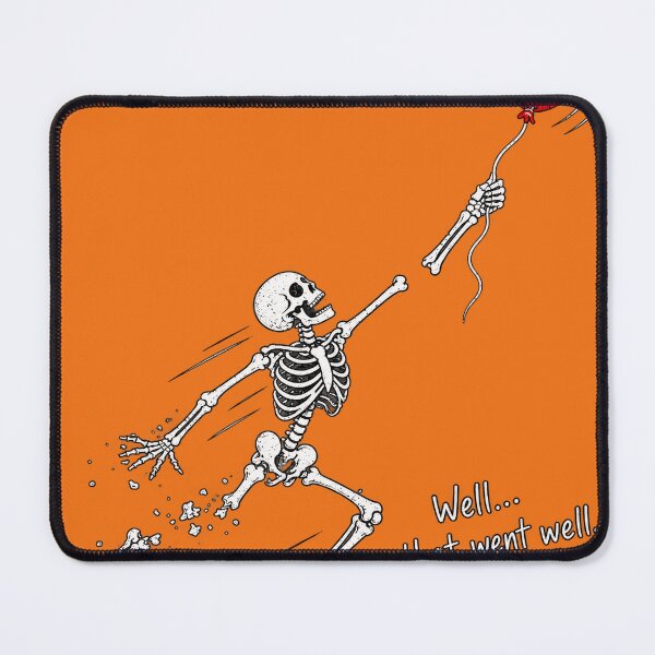 Item preview, Skeleton Lost Balloon Well That Went Well Funny Halloween designed and sold by AlvinObrien.
