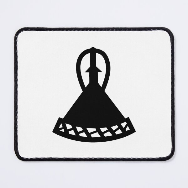 Item preview, Lesotho National LS Flag Emblem designed and sold by shitpostee.