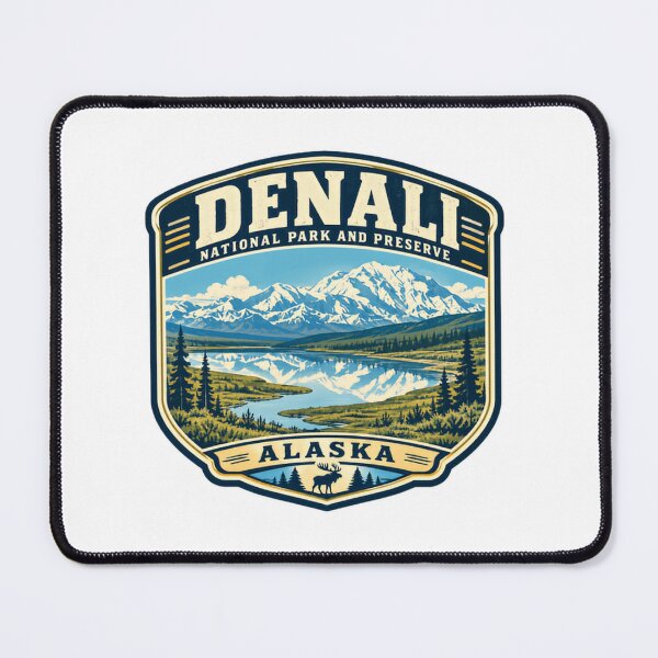 Item preview, Denali National Park And Preserve Alaska National Park Travel Souvenir designed and sold by Simsimah26Parks.